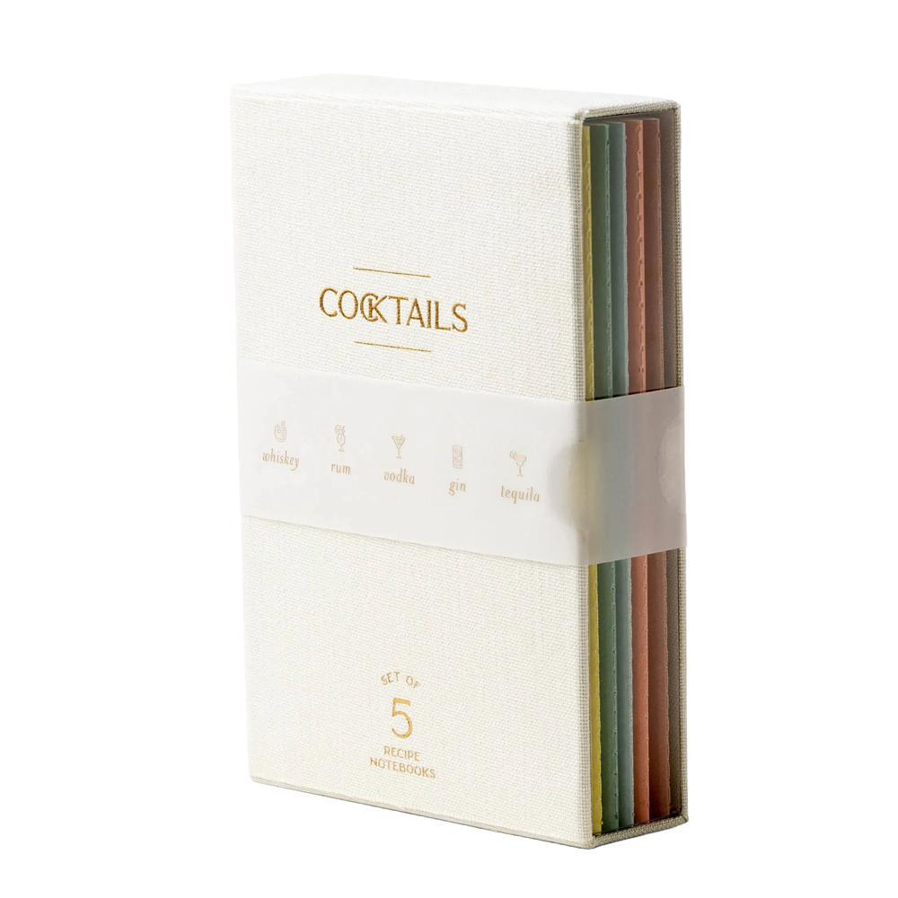 DesignWorks Ink - 'Cocktails' Recipe Set Notebooks (5CT)