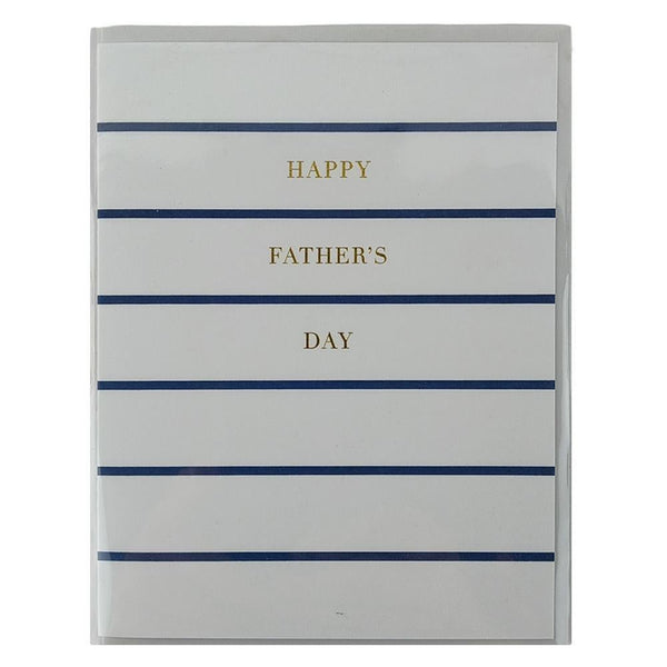 417 Press - 'Happy Father's Day' Folded Stripes Card (1CT)