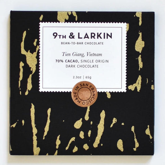 9th & Larkin - 'Tien Giang, Vietnam' Single-Origin Dark Chocolate (70% | 65G)