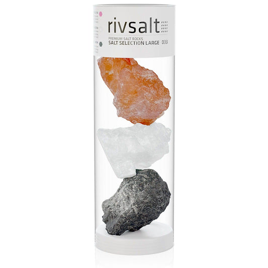 Rivsalt - 'Salt Selection Large' Premium Salt Rocks (3CT)