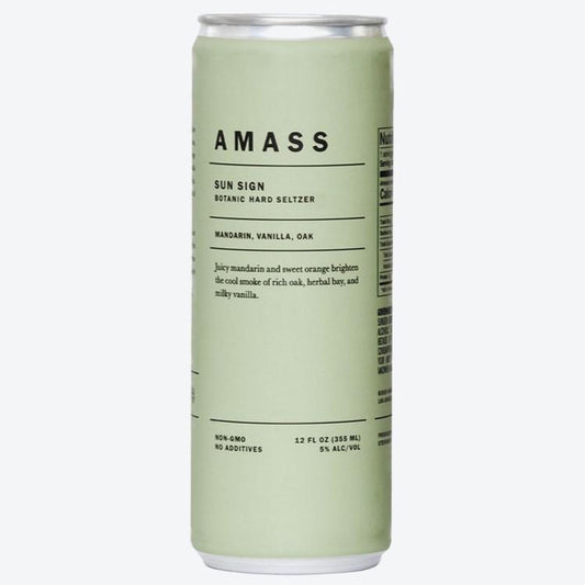 Amass Brands - 'AMASS: Sun Sign' Botanical Hard Seltzer (12OZ)
