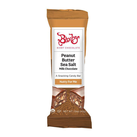 Bixby Chocolate - 'Peanut Butter Sea Salt' Dark Chocolate Candy Bar (1.5OZ)