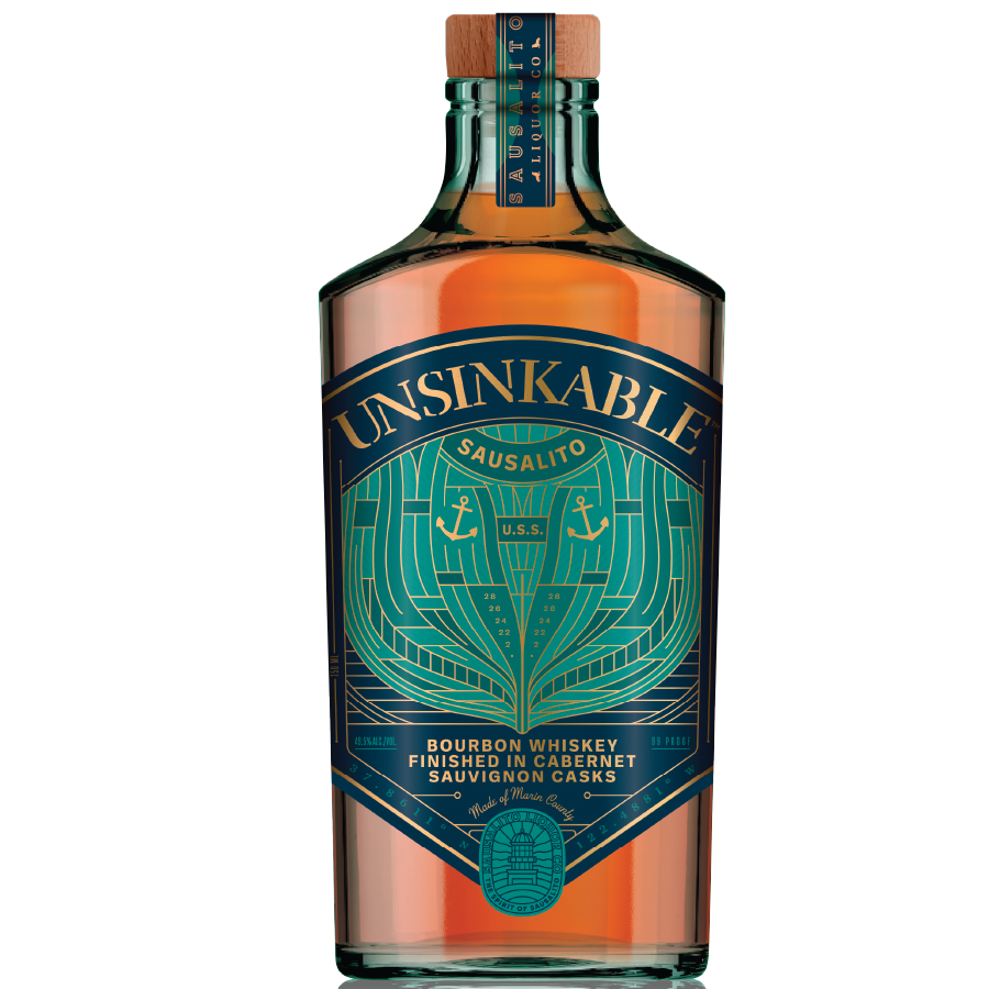 Sausalito Liquor Co. - 'Unsinkable' Bourbon Finished in Cabernet Sauvignon Casks (750ML)