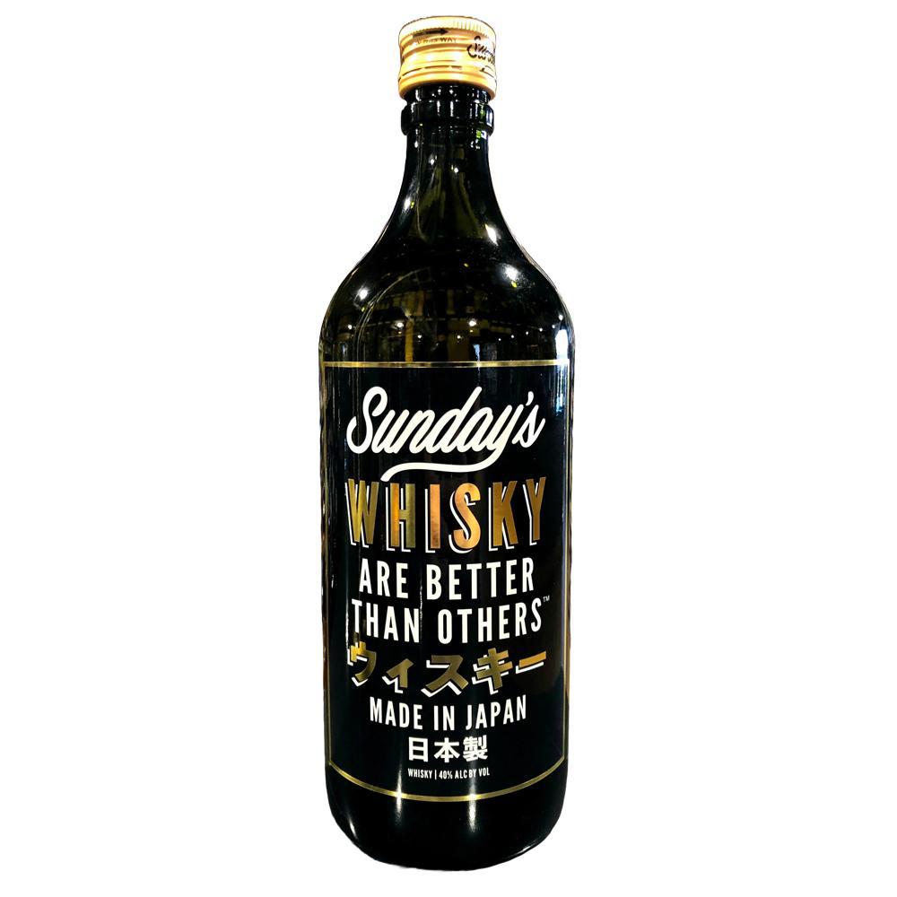 Sunday's Spirits - 'Sunday's Are Better Than Others' Japanese Whisky (750ML)