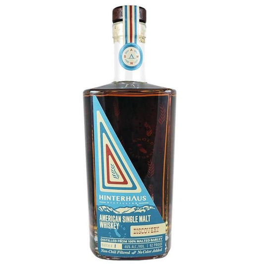 Hinterhaus Distillery - 'Discovery' American Single Malt Whiskey (750ML)