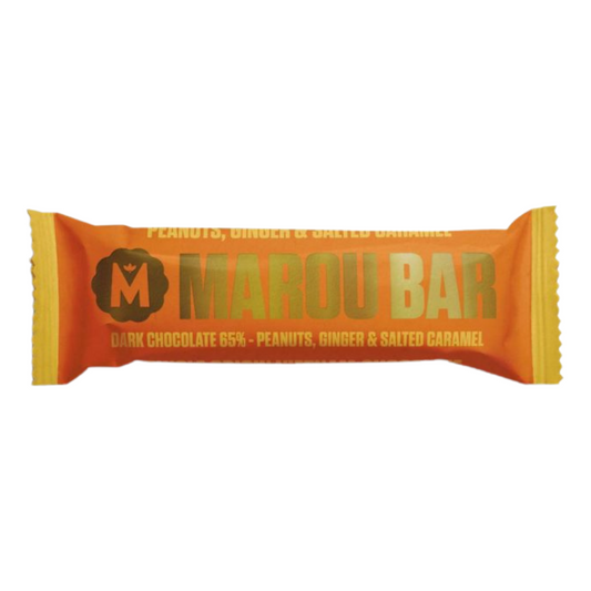 Marou Bar - 'Peanut, Ginger & Salted Caramel' Snack Bar (35G | 65%)