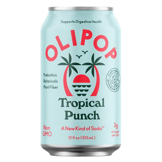 OLIPOP - 'Tropical Punch' Soda (12OZ)