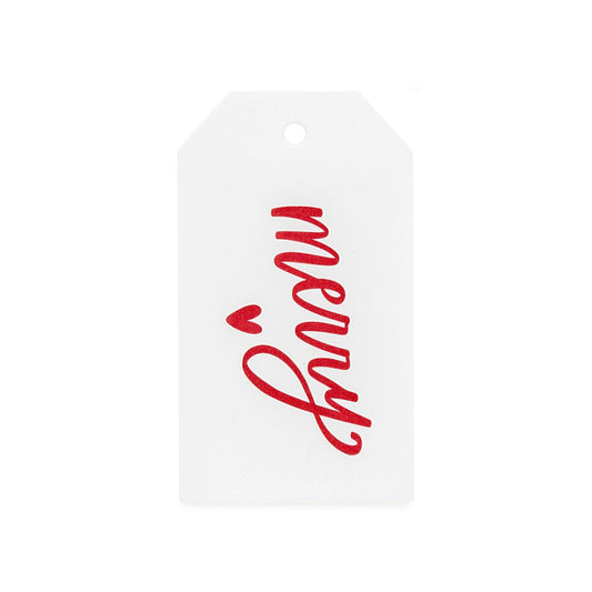 Sugar Paper - 'Merry Heart' Gift Tag (1CT)