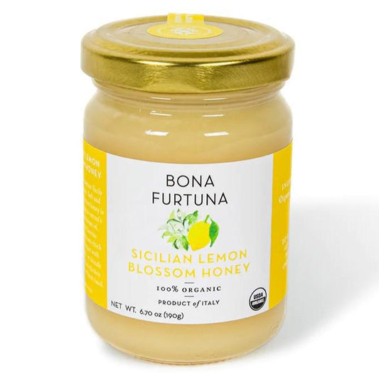 Bona Furtuna - 'Sicilian Lemon Blossom' Organic Honey (190G)