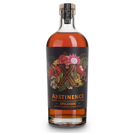 Abstinence Spirits - 'Epilogue X' Alcohol-Free Premium Distilled Whiskey Alternative (750ML)