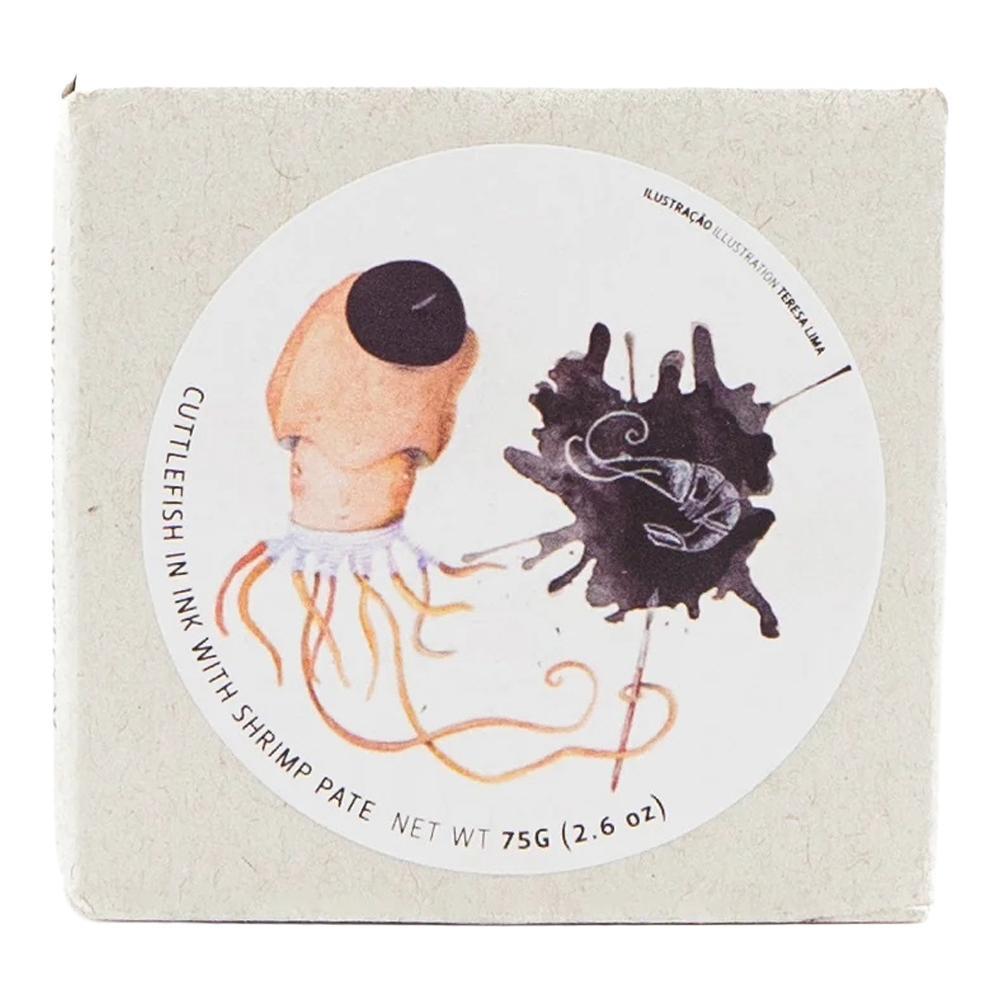 Jose Gourmet - Cuttlefish in Ink w/ Shrimp Pate (75G)