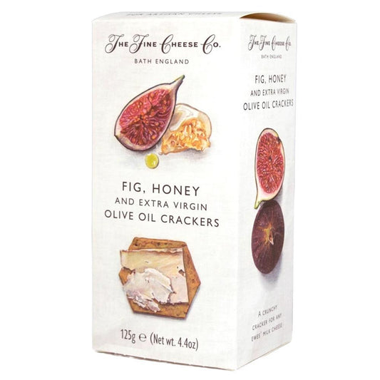 The Fine Cheese Co. - 'Fig Honey & EVOO' Crackers (125G)