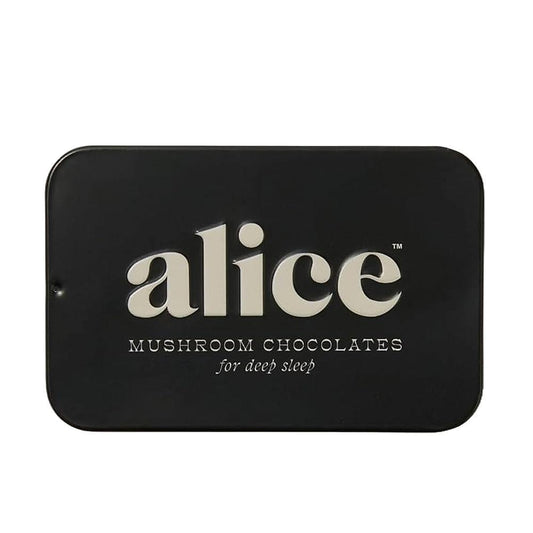 Alice Mushroom Chocolates - 'Deep Sleep' Mushroom - Infused Chocolate (16 Squares)