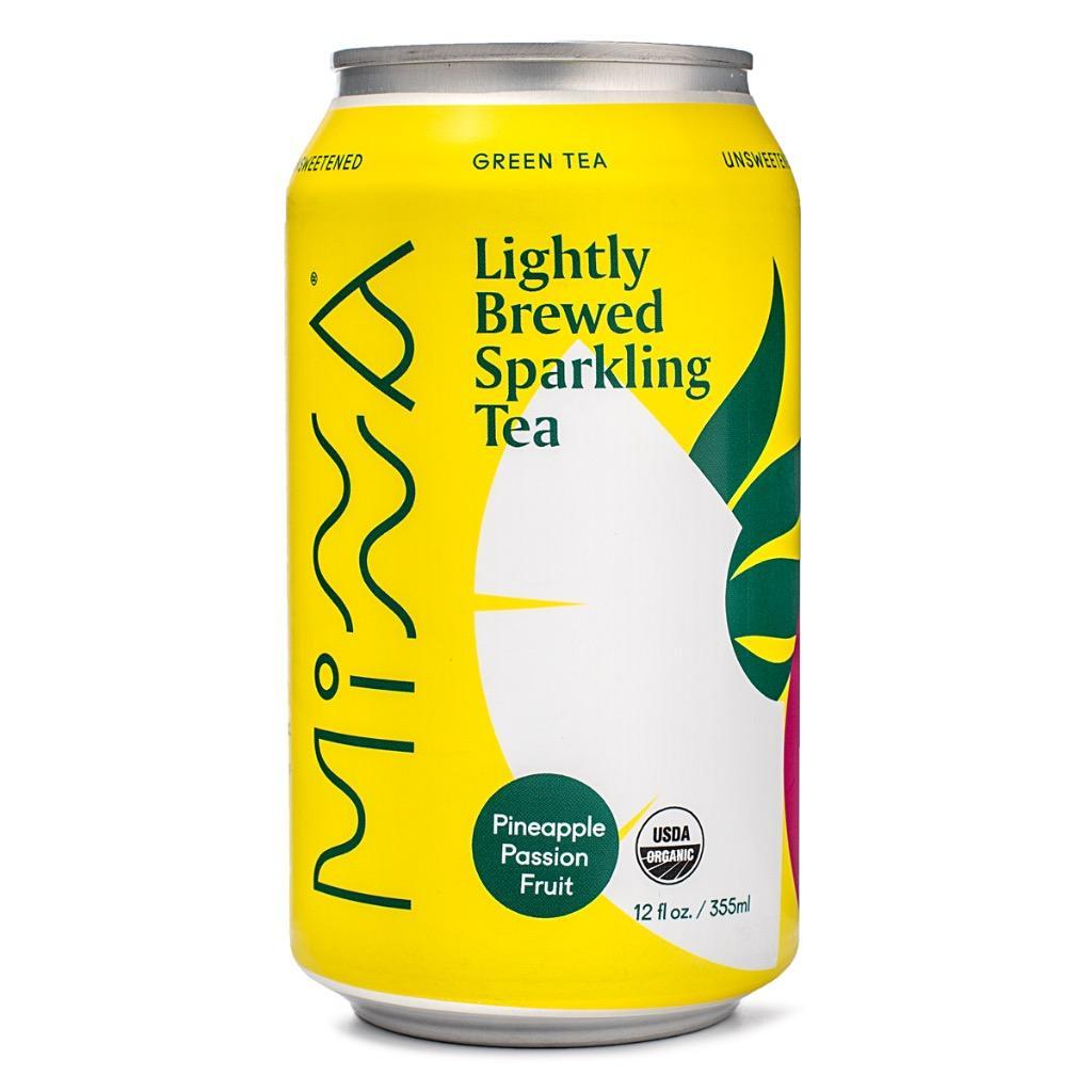 Minna - 'Pineapple Passion Fruit' Lightly Brewed Sparkling Green Tea (12OZ)