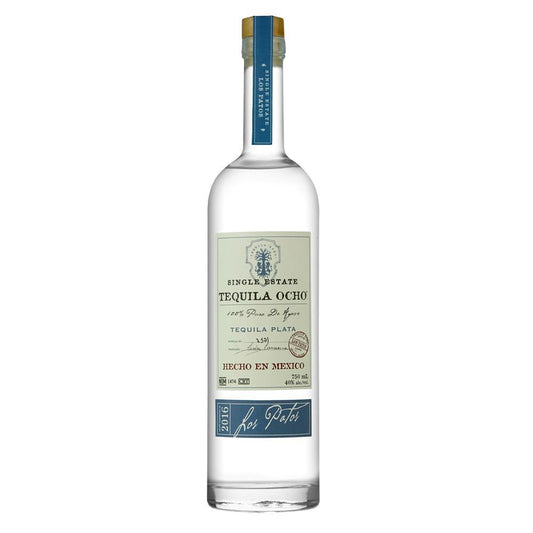 Tequila Ocho - 'Los Patos' Plata Blanco Tequila (750ML)