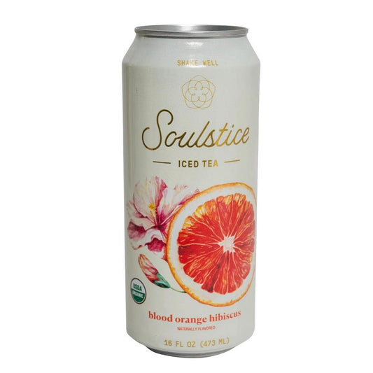 Soulstice - 'Blood Orange Hibiscus' Organic Iced Tea (16OZ)