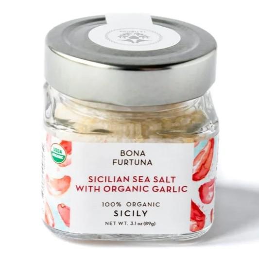 Bona Furtuna - Sicilian Sea Salt w/ Organic Garlic (89G)