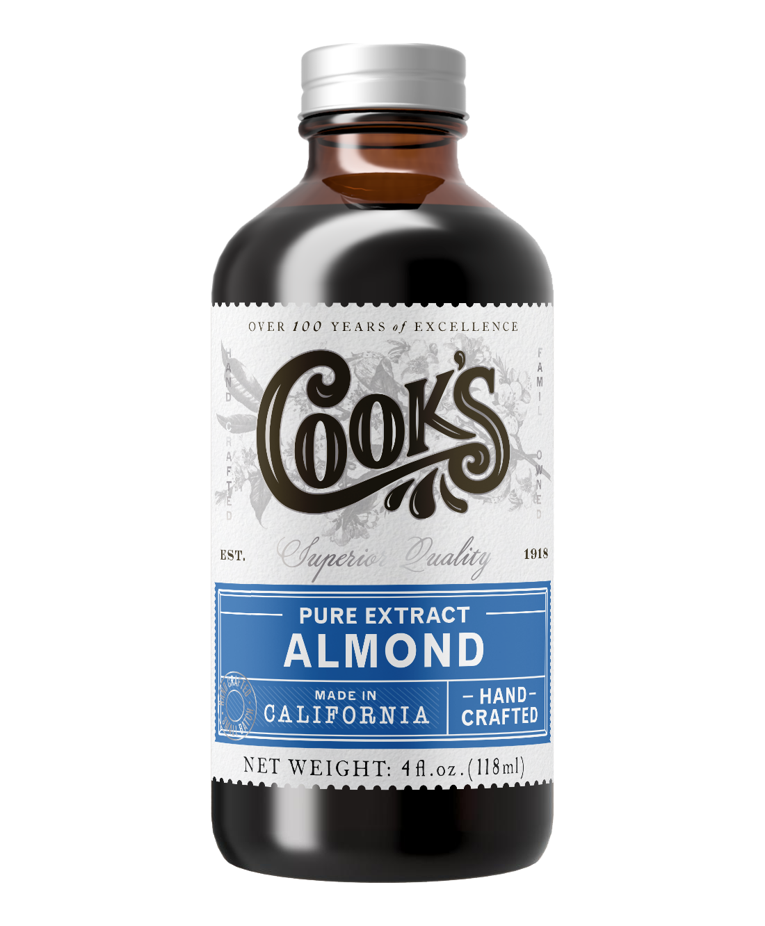 Cook's - Pure Almond Extract (4OZ)