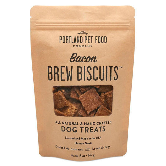 Portland Pet Food Company - 'Bacon Biscuits' Dog Treats (5OZ)