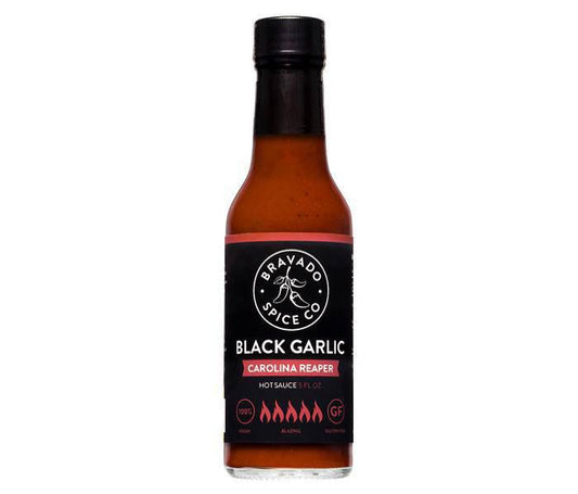 Bravado Spice - 'Carolina Reaper' Black Garlic Hot Sauce (5OZ)