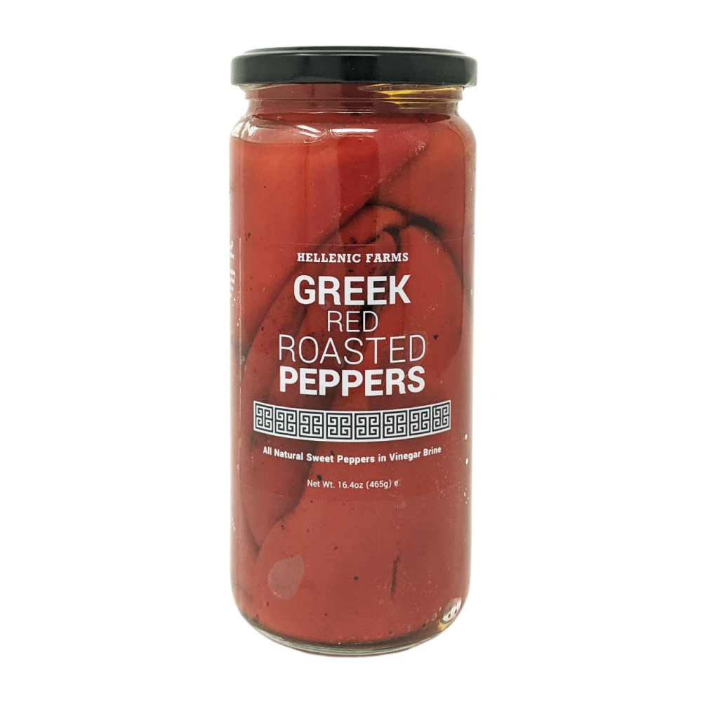 Hellenic Farms - Greek Roasted Red Peppers (16.4OZ)
