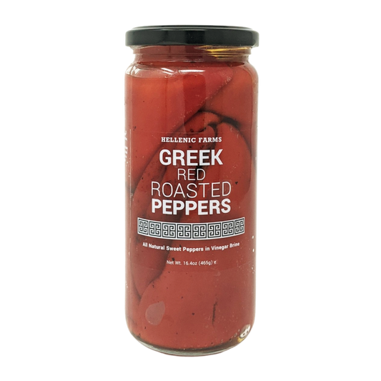 Hellenic Farms - Greek Roasted Red Peppers (16.4OZ)