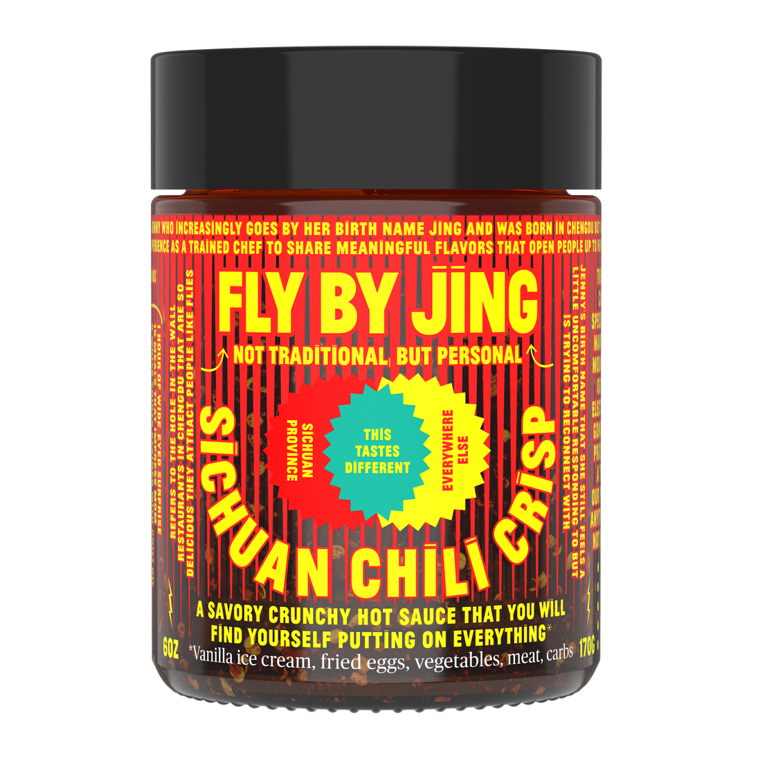 Fly By Jing - 'Sichuan Chili Crisp' Chili Oil (6OZ)