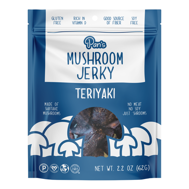 Pan's - 'Teriyaki' Mushroom Jerky (2.2OZ)