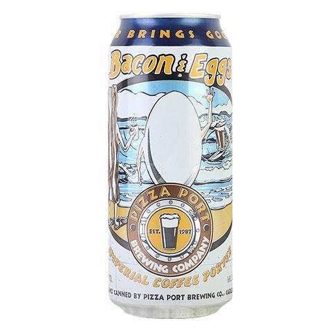 Pizza Port Brewing Co. - 'Bacon & Eggs' Imperial Coffee Porter (16OZ)