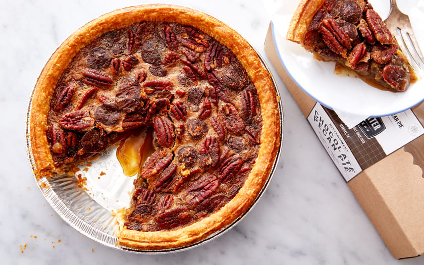 Starter Bakery chocolate pecan pie