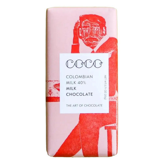 COCO Chocolatier - 'Colombian Milk' Chocolate Mini Bar (20G | 40%)