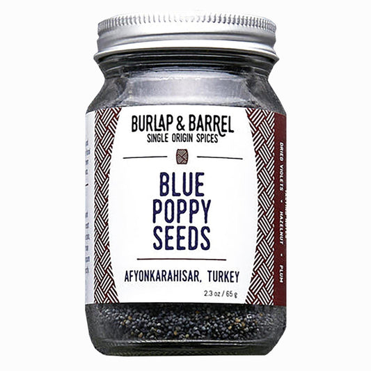 Burlap & Barrel - Blue Poppy Flower Seeds (2.3OZ)