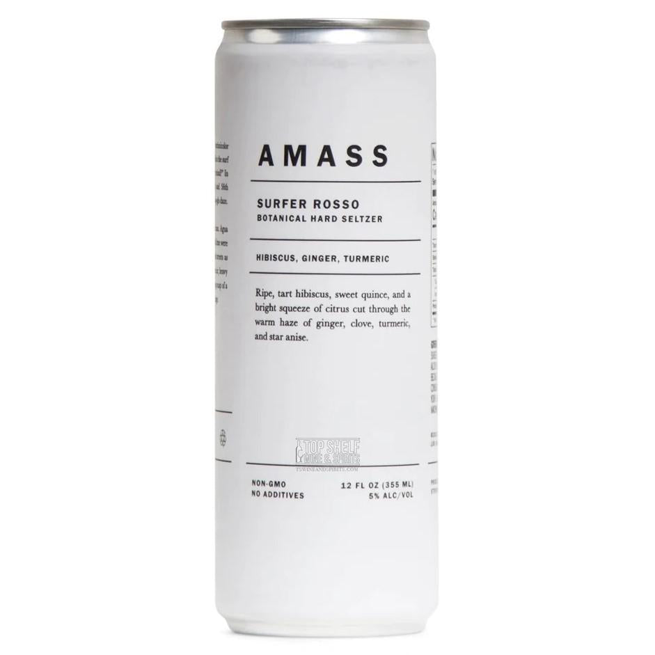 Amass Brands - 'AMASS: Surfer Rosso' Botanical Hard Seltzer (12OZ)