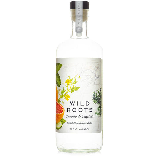 Wild Roots - Cucumber & Grapefruit Gin (750ML)