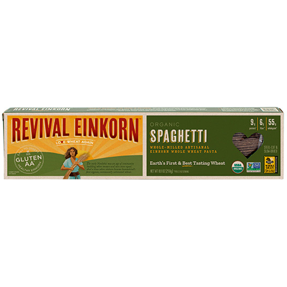 Revival Einkorn - 'Spaghetti' Organic Einkorn Whole Wheat Pasta (250G)