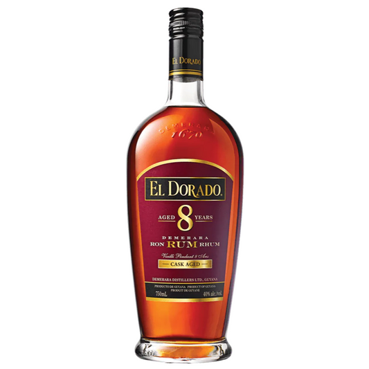 Demerara Distillers - 'El Dorado' 8yr Guyana Rum (750ML)