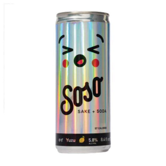 Soso - 'Yuzu' Sake & Soda (8.4OZ)