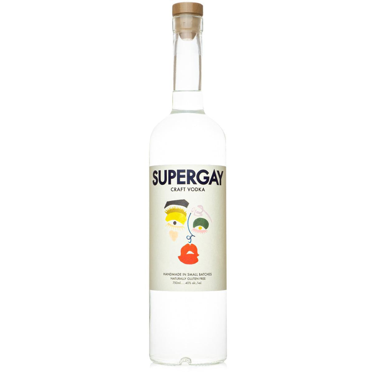 Supergay Spirits - 'Supergay' Craft Vodka (750ML)