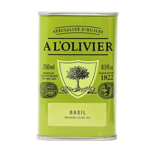A L'Olivier - Basil Infused Olive Oil (250ML)