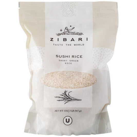 Zibari Foods - Short Grain Sushi Rice (2LB)