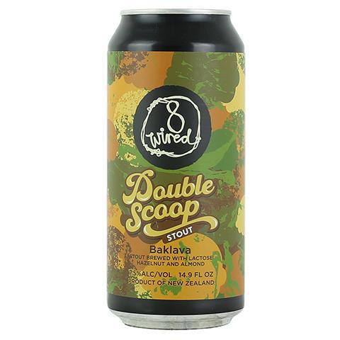 8 Wired Brewing - 'Double Scoop Baklava' Stout (440ML) - The Epicurean Trader
