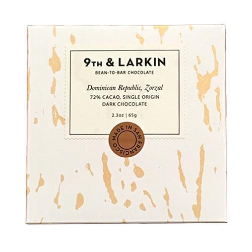 9th & Larkin - 'Zorzal, Dominican Republic' Single - Origin Dark Chocolate (72% | 65G)