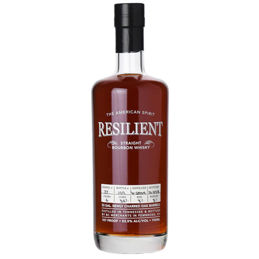 BC Merchants - 'Resilient' 14yr Tennessee Straight Bourbon (750ML)