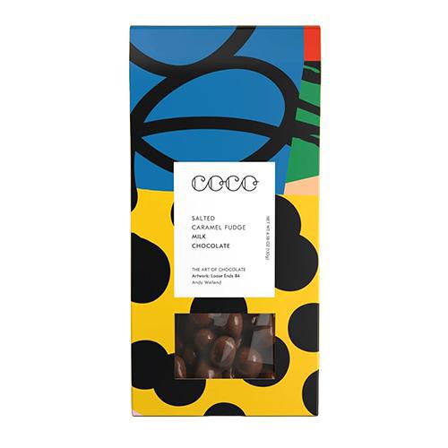 COCO Chocolatier - 'Salted Caramel Fudge' Milk Chocolate (4.58OZ)