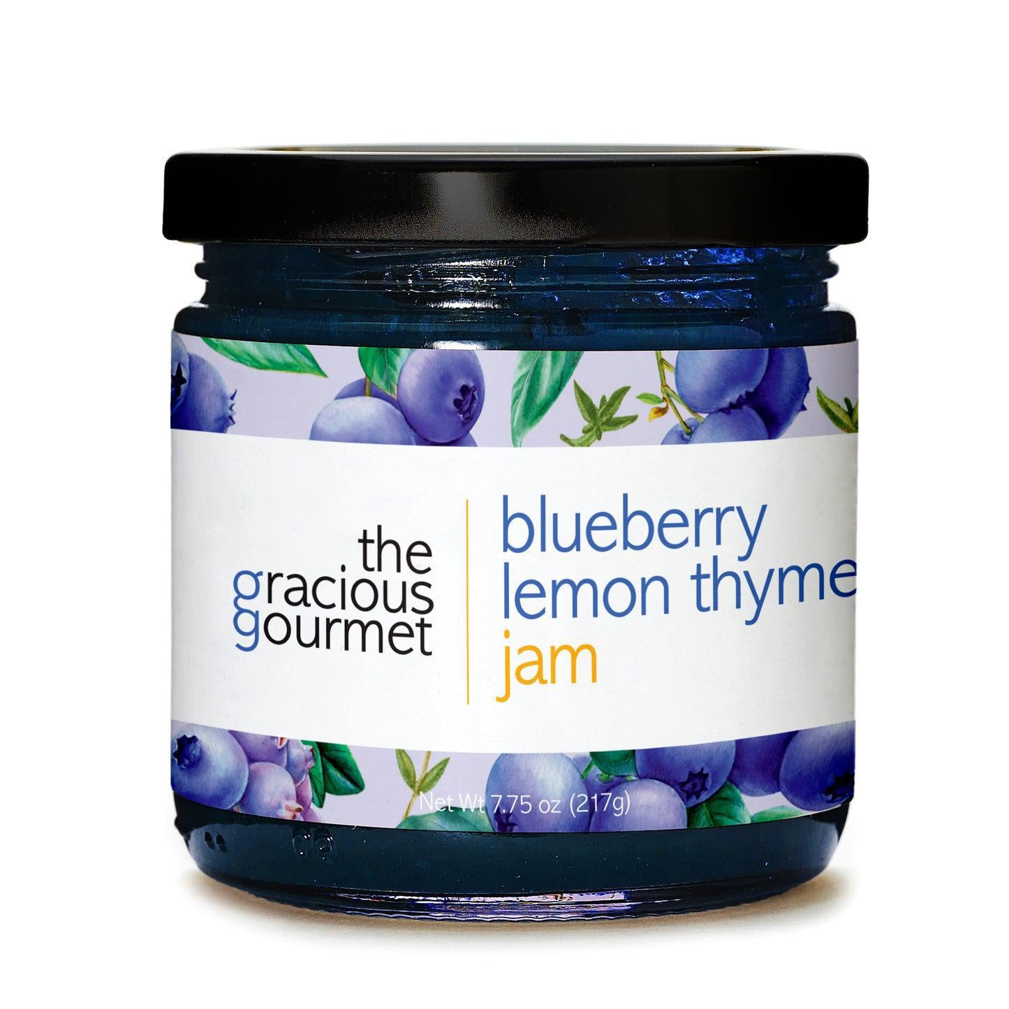 The Gracious Gourmet - Blueberry Lemon Thyme Jam (7.75OZ)