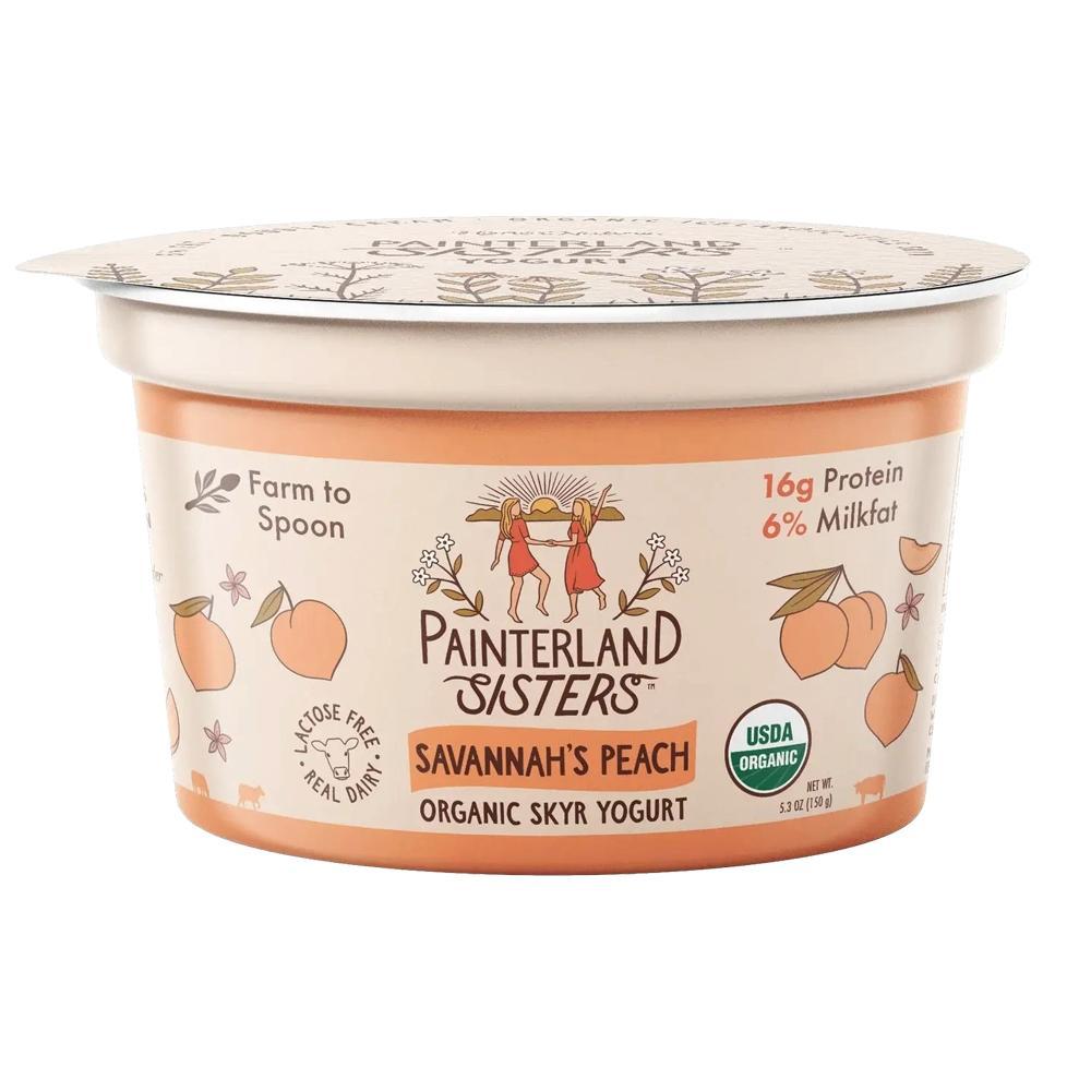 Painterland Sisters. - 'Savannah’s Peach' Organic Yogurt (5.3OZ)