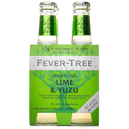 Fever Tree - Sparkling Lime & Yuzu (4x200ML)