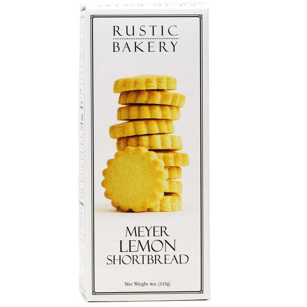 Rustic Bakery - Meyer Lemon Shortbread (4OZ).