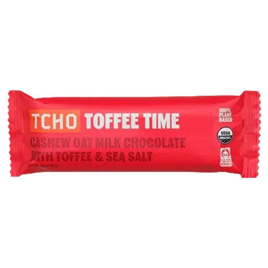 TCHO Chocolate - 'Toffee Time' Cashew Oat Milk Chocolate (.83OZ)