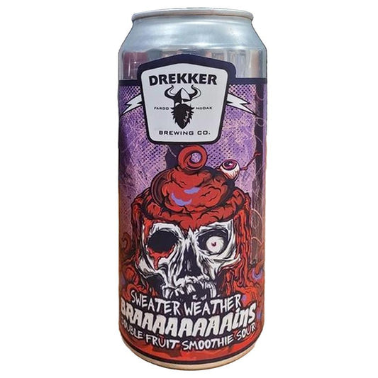 Drekker Brewing Company - 'Sweater Weather' Braaains Smoothie Sour (16OZ)